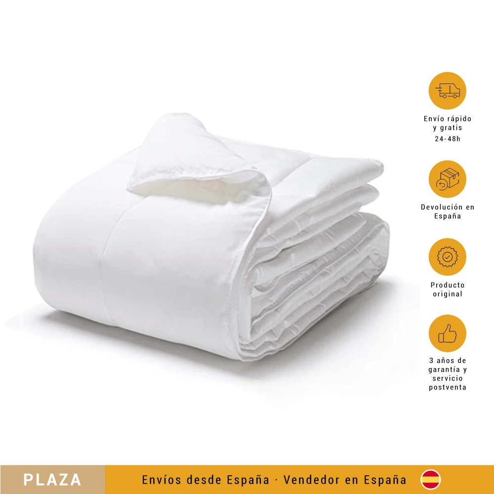 DON Rest White Microfiber Duvet, 200 g/m, Autumn Winter, Hollow Fiber Siliconated Pen Touch, Light, Hygienic