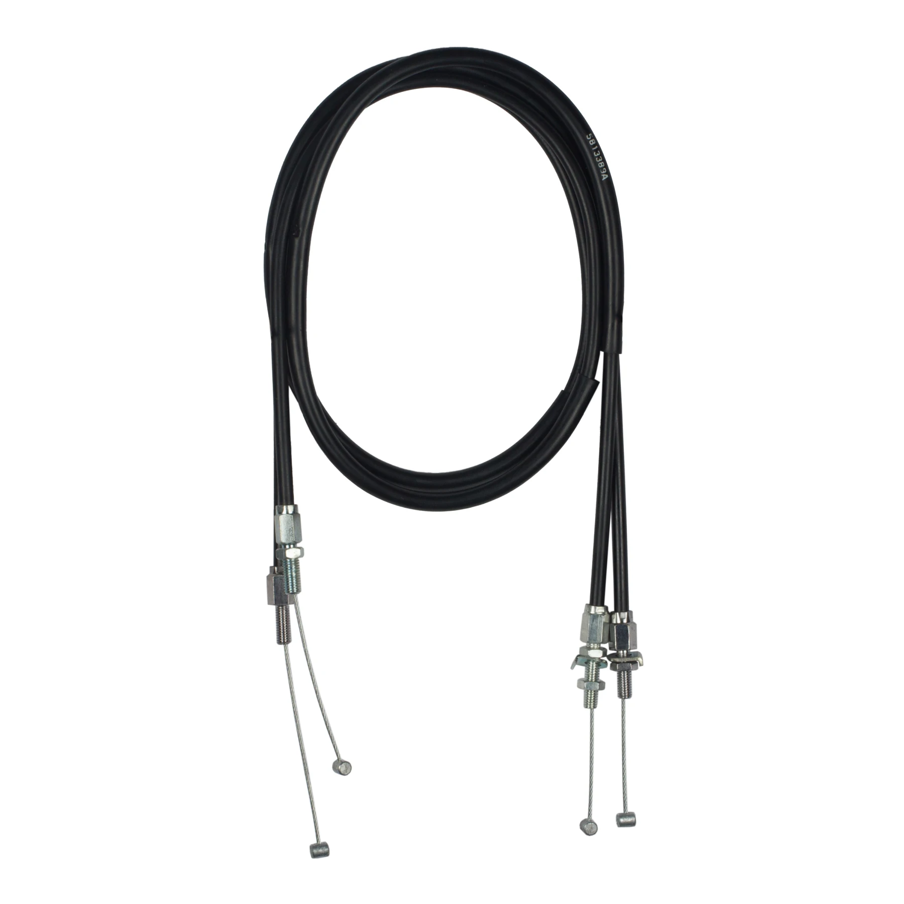 MotoMaster E0170113 / 5813389A / 5813390A Throttle Cable SET A B (OPEN and CLOSE) for Honda CRF 250 R