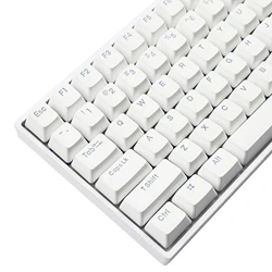 108 122 YMDK Double Shot White Backlit Keycaps PBT OEM Profile Keycap For MX Mechanical Keyboard 104 87 84 96 68