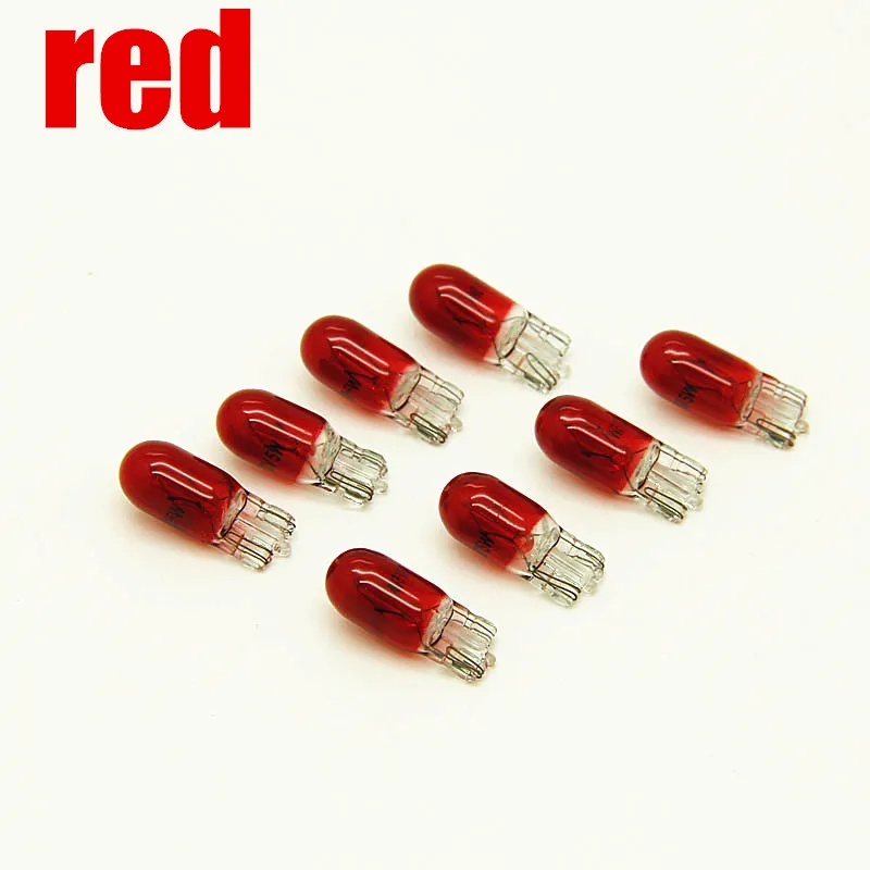 100 Stück Weiße T10 W5W 501 194 Klare Signalleuchte Glas 12V 5W W2.1x9.5d Einzelfilament Autolampe Autobeleuchtung – Detail 10