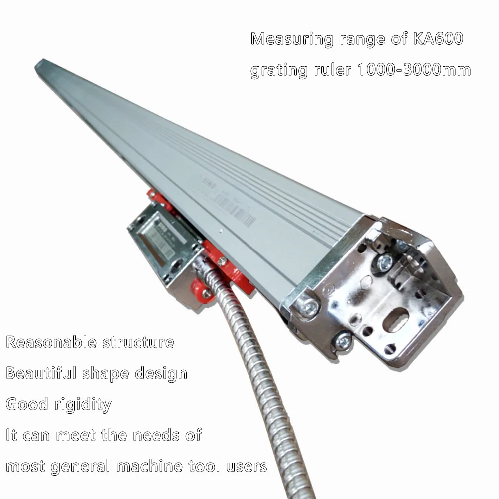 Imagem -03 - Máquina de Sensor de Deslocamento Linear de Resistência Sísmica Sino Régua de Grade de Display Digital Resolução de Escala Óptica Ka600 5um