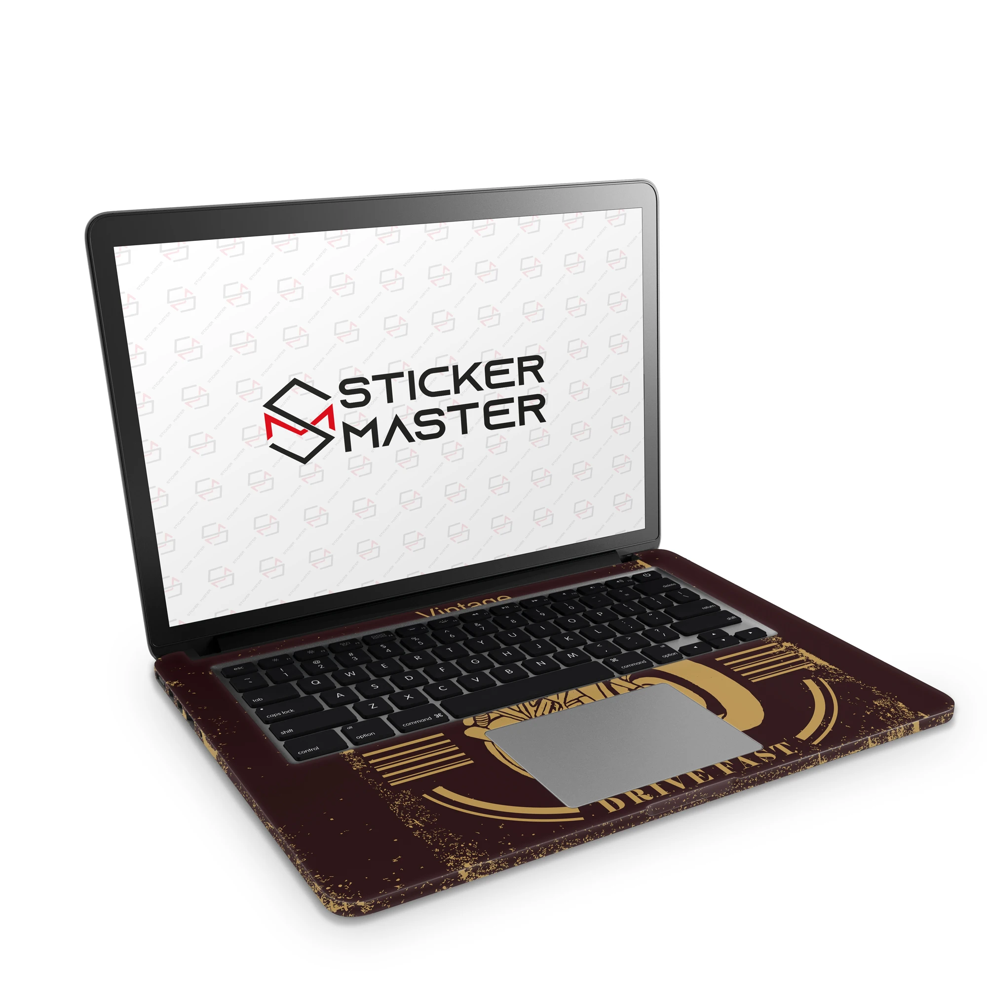 Sticker Master Vintage Motor Laptop Vinyl Sticker Skin Cover For 10 12 13 14 15.4 15.6 16 17 19 