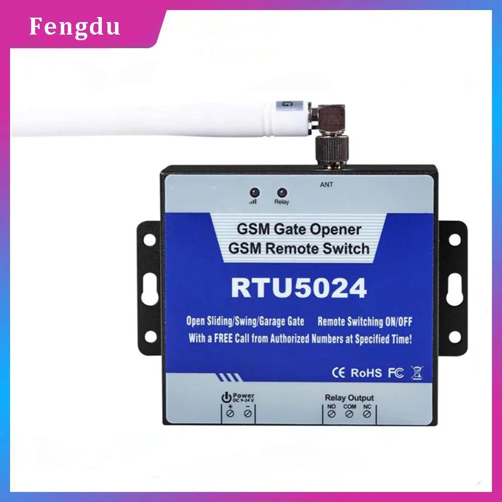 gsm portao abridor rtu5024 portao eletrico gsm controle de acesso do telefone movel interruptor controle remoto sms porta 01