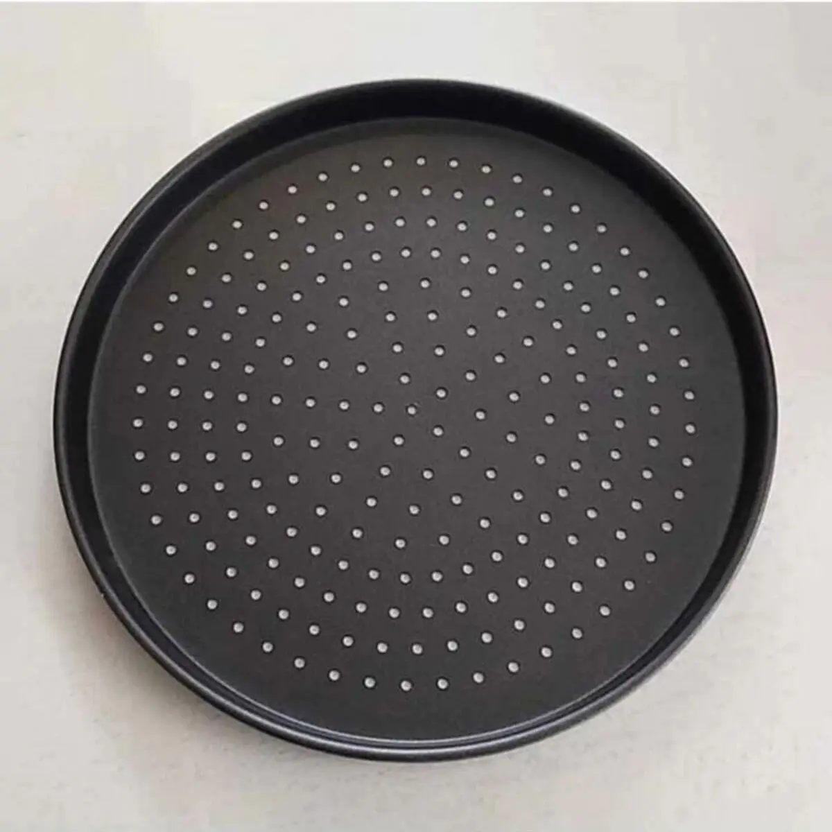 Perforated Teflon Pizza Tray 40 Cm Non-Stick Delicious Pizzanın Secret Oven Pizza Tray Pizza At Home Making