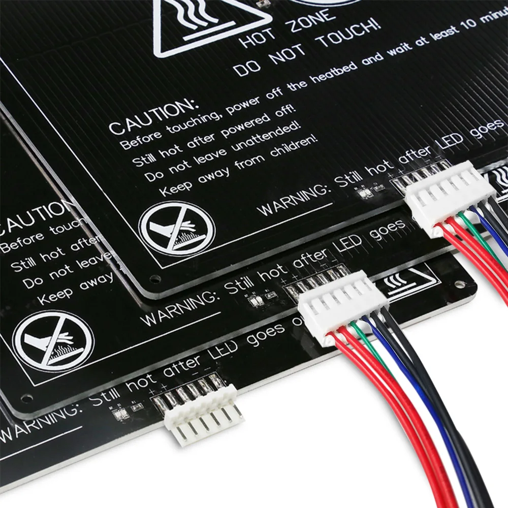 DIY 키트 MK3 알루미늄 온수 침대 12V 24V 온돌 와이어 케이블 히트 베드 플랫폼 키트 Anet A8 A6 핫 베드 플레이트 3D 프린터 부품