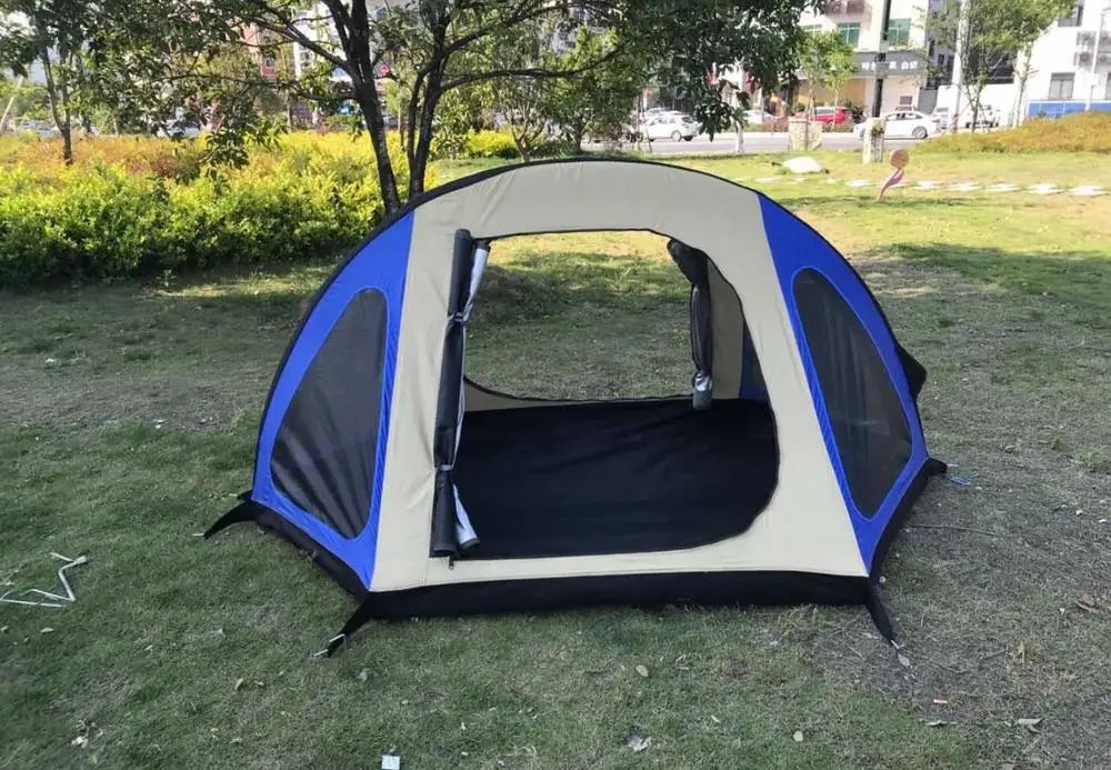 4 Persons double Inflatable Waterproof Family Air Tent  4 Persons Inflatable Outdoor Tent with air TPU tube & Bag