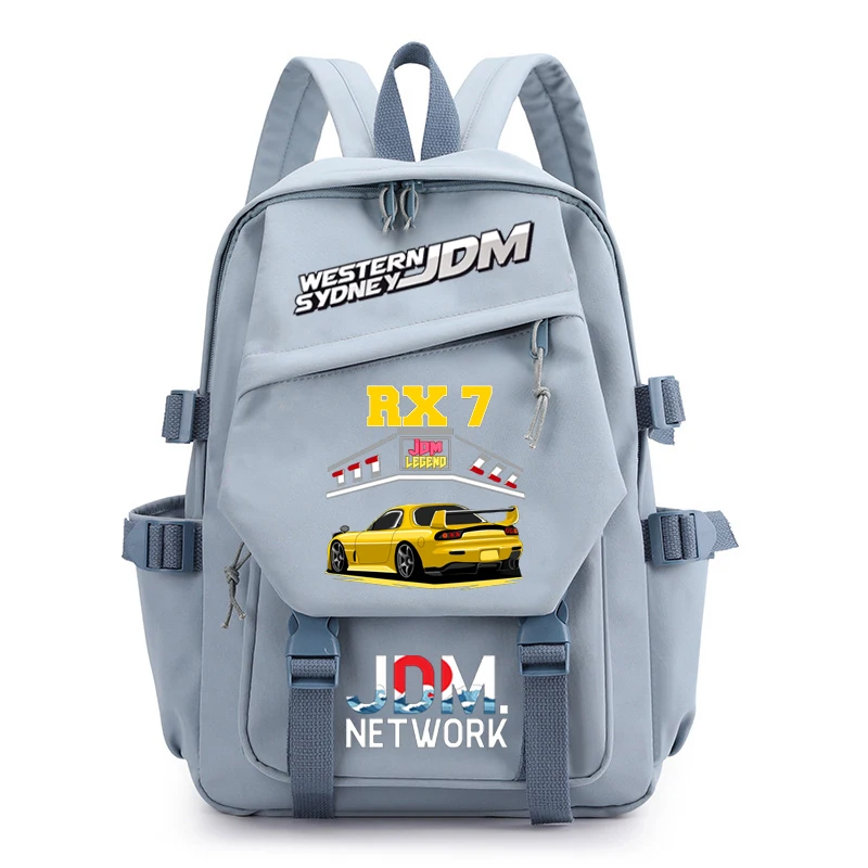 Imagem -03 - Jdm Mochila Feminina Mochila Estudante Casual Bolsa para Portátil 2023