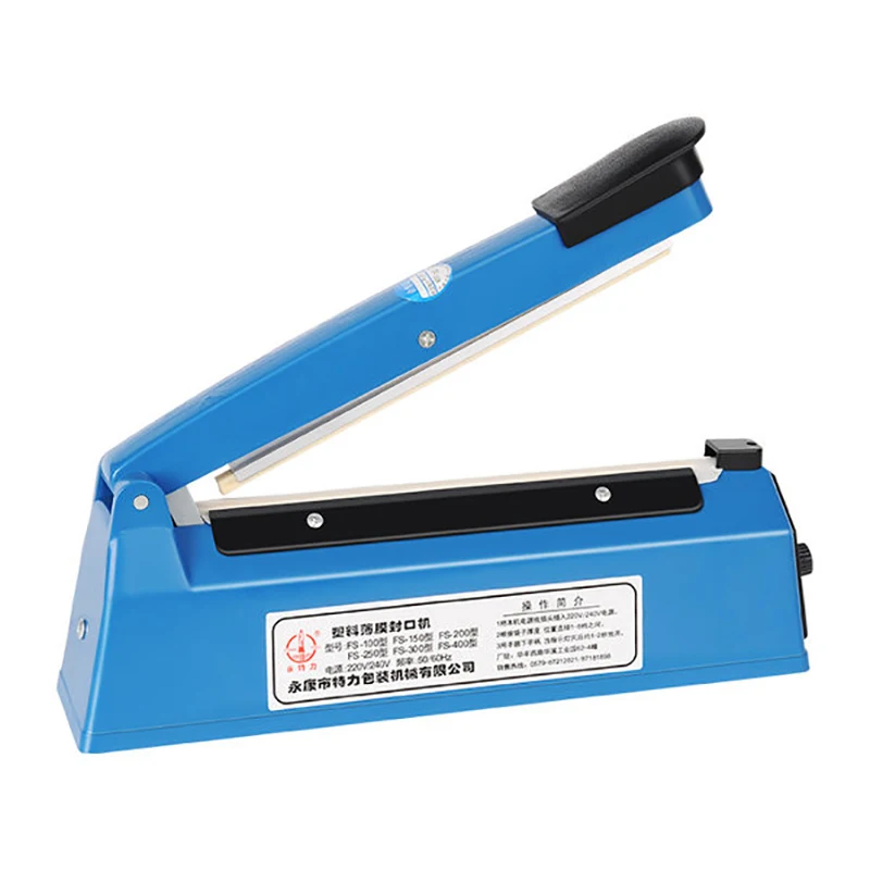 

20 см ручная машина для запечатывания чая, упаковочная машина для запечатывания чая, пластиковый герметик, электромеханический нагревательный пленка