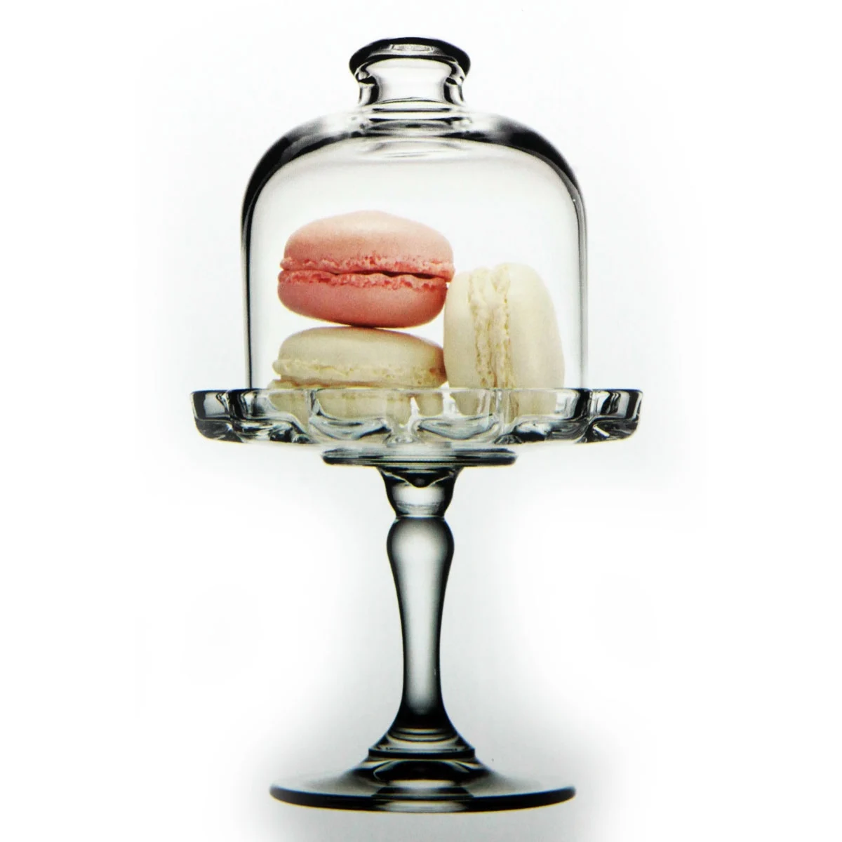 Paşabahçe Mini Footed Cookie Macaron Serving Container