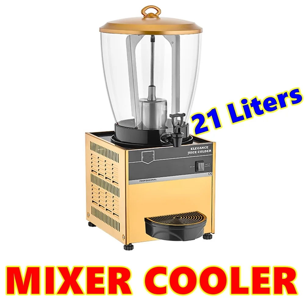 Ayran Sherbet Juice Countertop Mixer Cooler 21 Liters Restaurant Bar Hotel Cafe Commercial Home Office