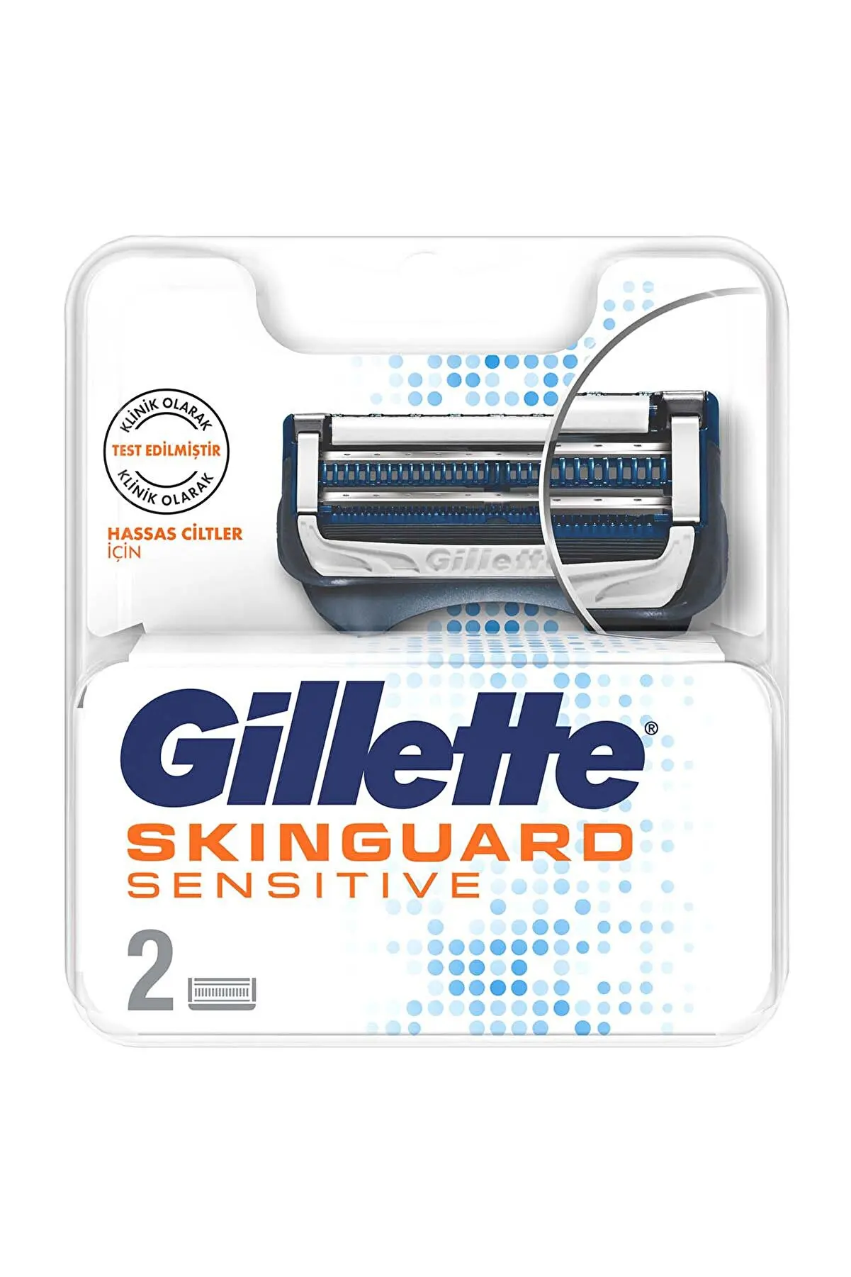 Gillette Shaving Razor Skinguard 1 Up 2 Up Refill Razors for Sensitive Skins