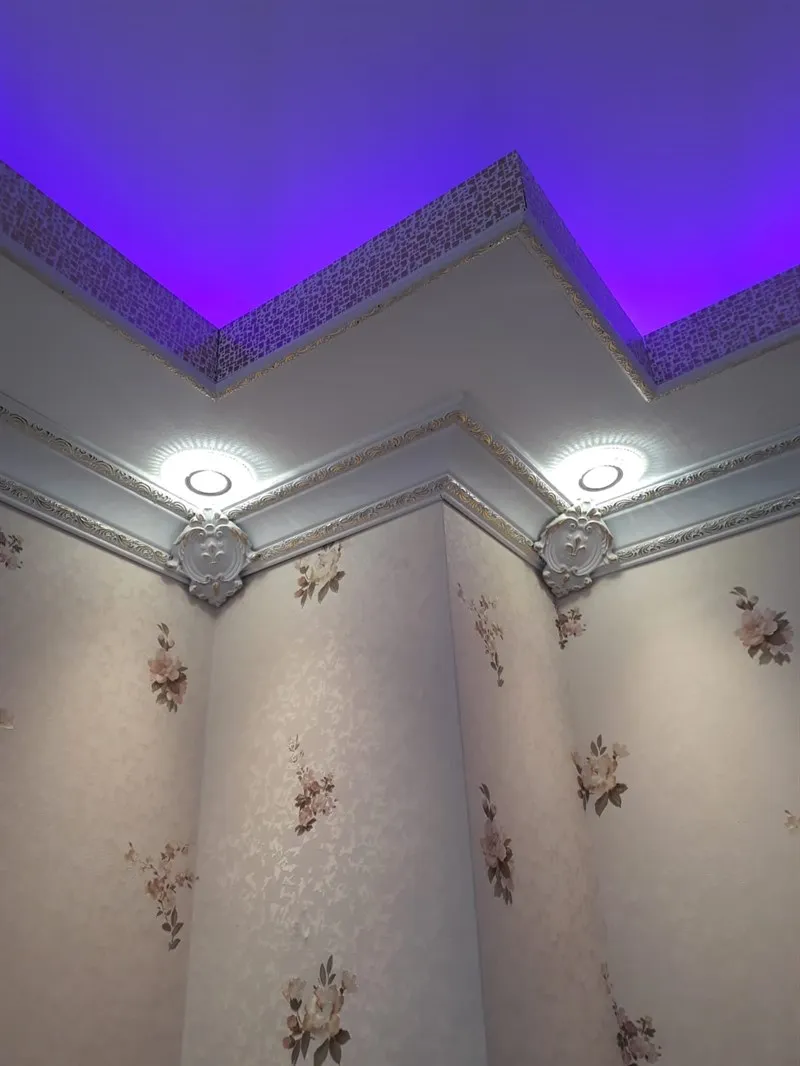 DECOGOLD Decorative Corner Motif To Hide The Joint Points Decorative Motif For Interior Design