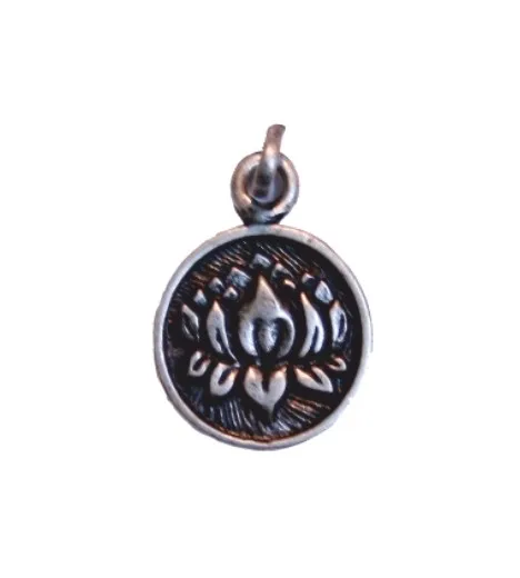 Lotus flower charm Medal