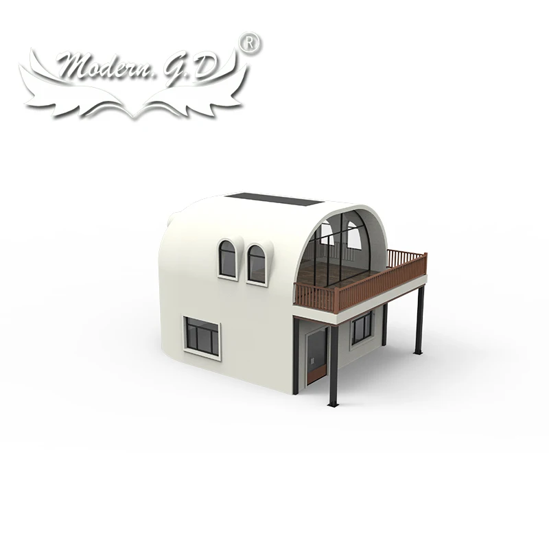 Prefab dome house and Geodesic building prefabricated for coffee shop(127square meters)