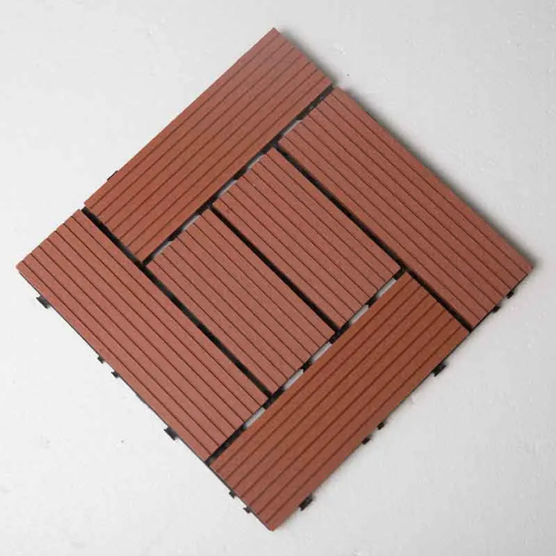 balcony flooring wood plastic wpc tile