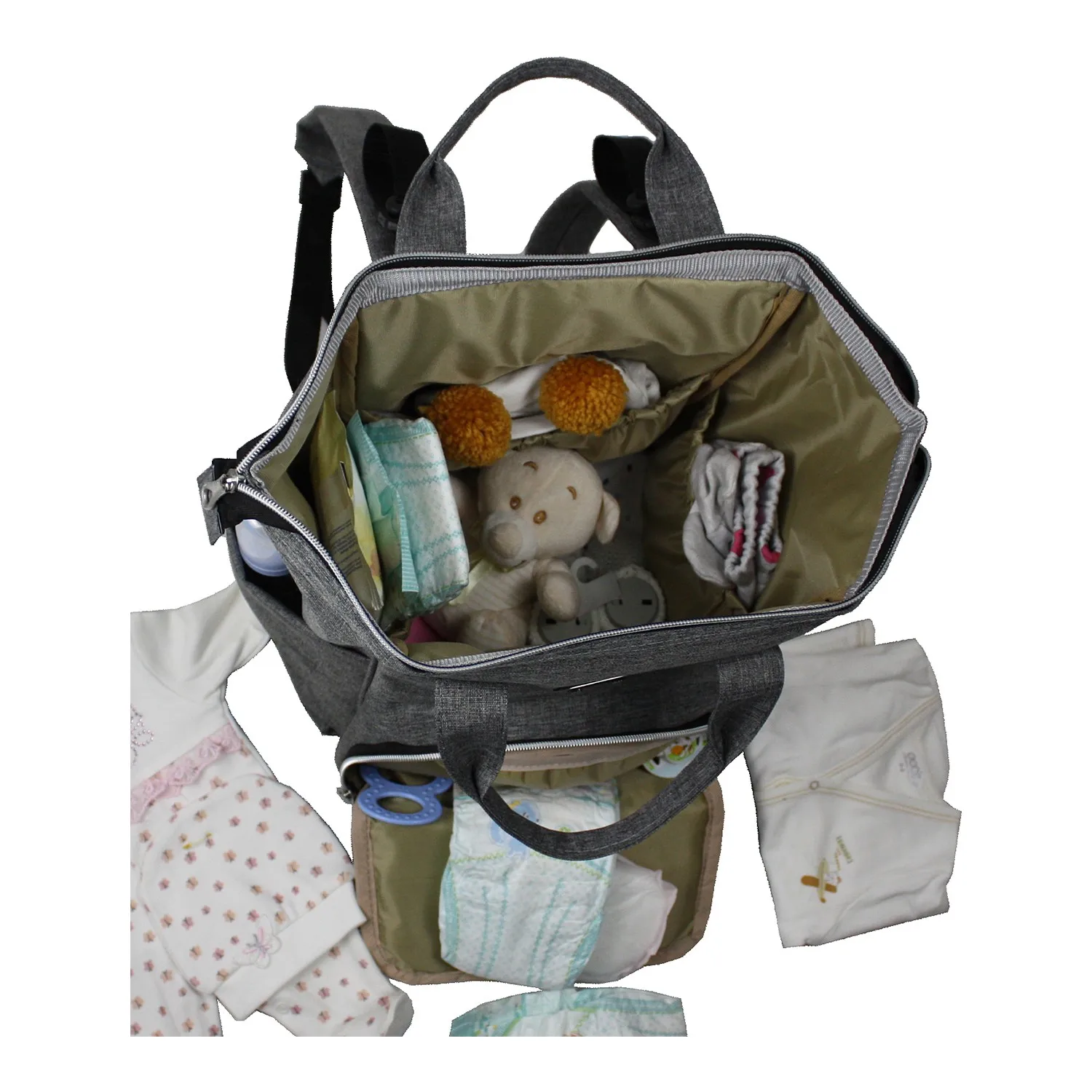 وداعا باريس الأم حقيبة رعاية الطفل الأمهات وأطفالهن للسلع سليمة مفيد 42*28*16 في الحجم