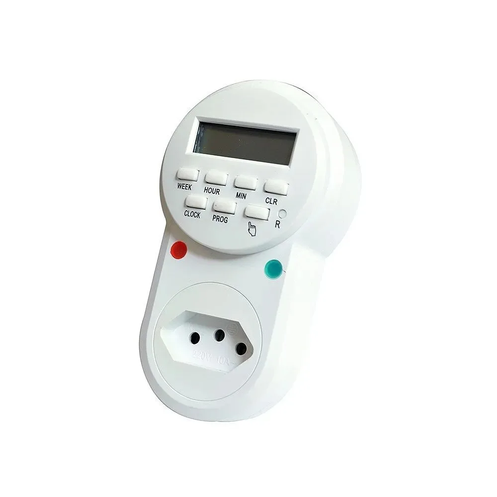 Digital Timer Bivolt Timer 9 Programs On And Off Power Off Plug Appliances Automatically