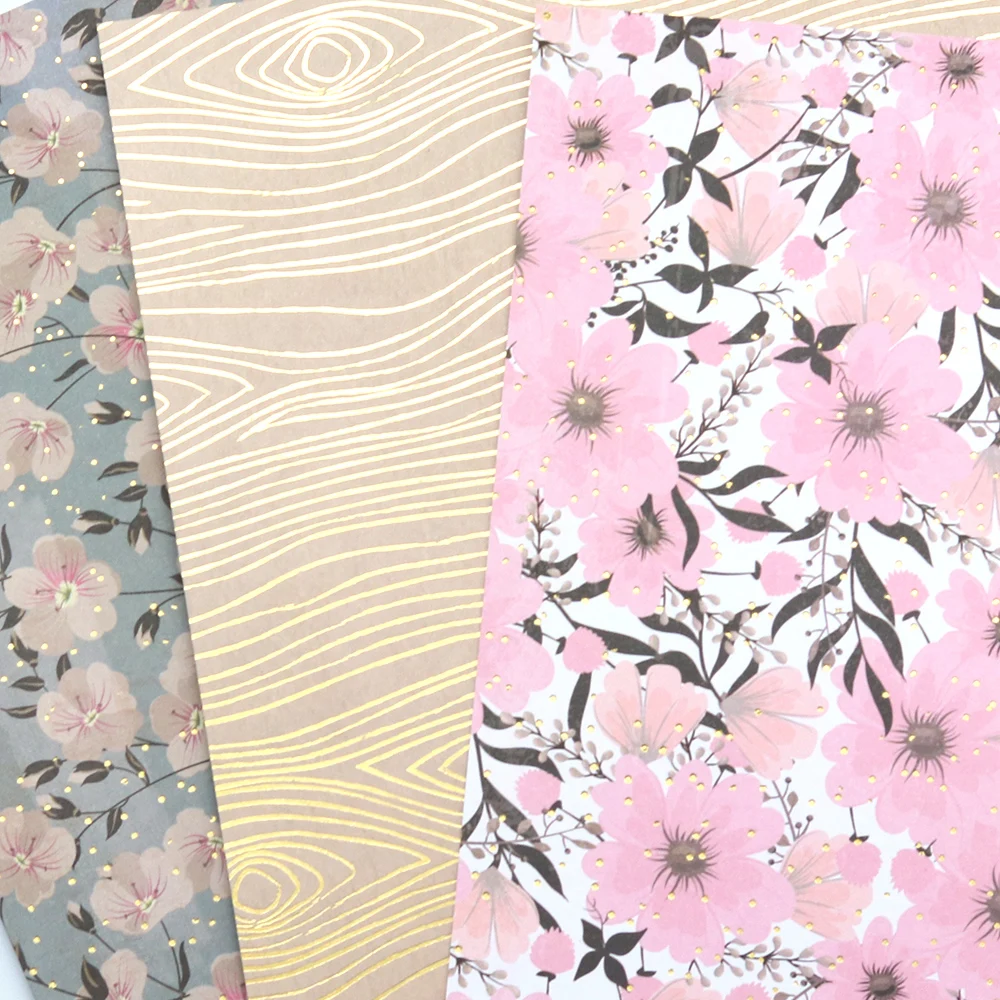 Creative Path 12x12 Zoll Scrapbooking-Papier mit fallenden Blättern, Blumen, Pilzen, dekorative Journaling-Hintergrundpapiere zum Basteln – Detail 10