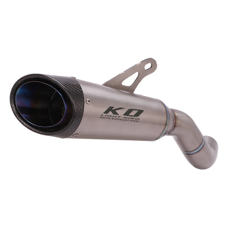 

Titanium Alloy Z900 Motorcycle Exhaust Muffler Escape Tip Silencer Pipe for Kawasaki Z900 2020 2021