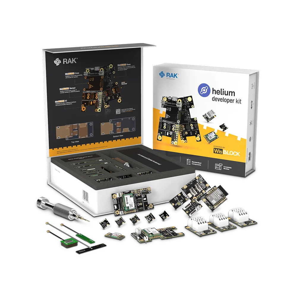 Helium Developer Kit | Support Helium Regions EU868, AU915, US915, AS923 | RAKwireless