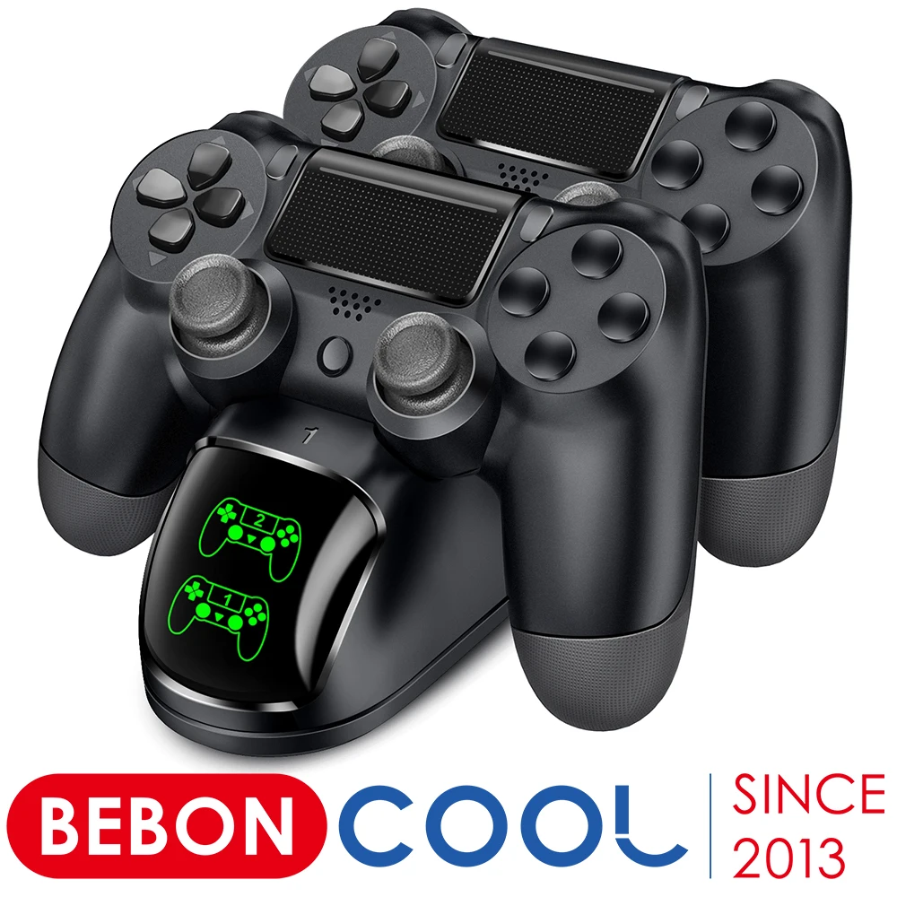 

For PS4 Slim Pro Dual Controller Charger USB Fast Charging Dock Station with LED Indicator For Playstation 4 Dualshock 4 Gamepad