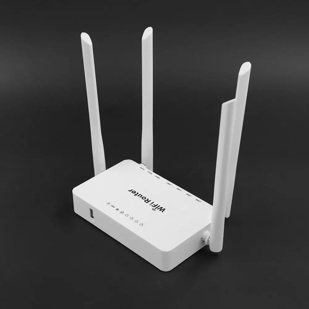 300Mbps Wireless Router 1 Wan 4 Lan Wireless Access Point Internet Wifi Router USB Modem Support E3372 OMNI 2 Russian