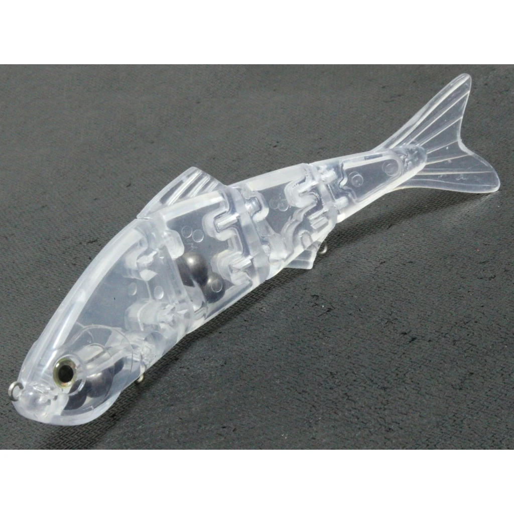 wLure 35g 15cm 5 Blank Unpainted Minnow Swimming 4-Joints Large Profile Sinking Fishing Lures UPHS4