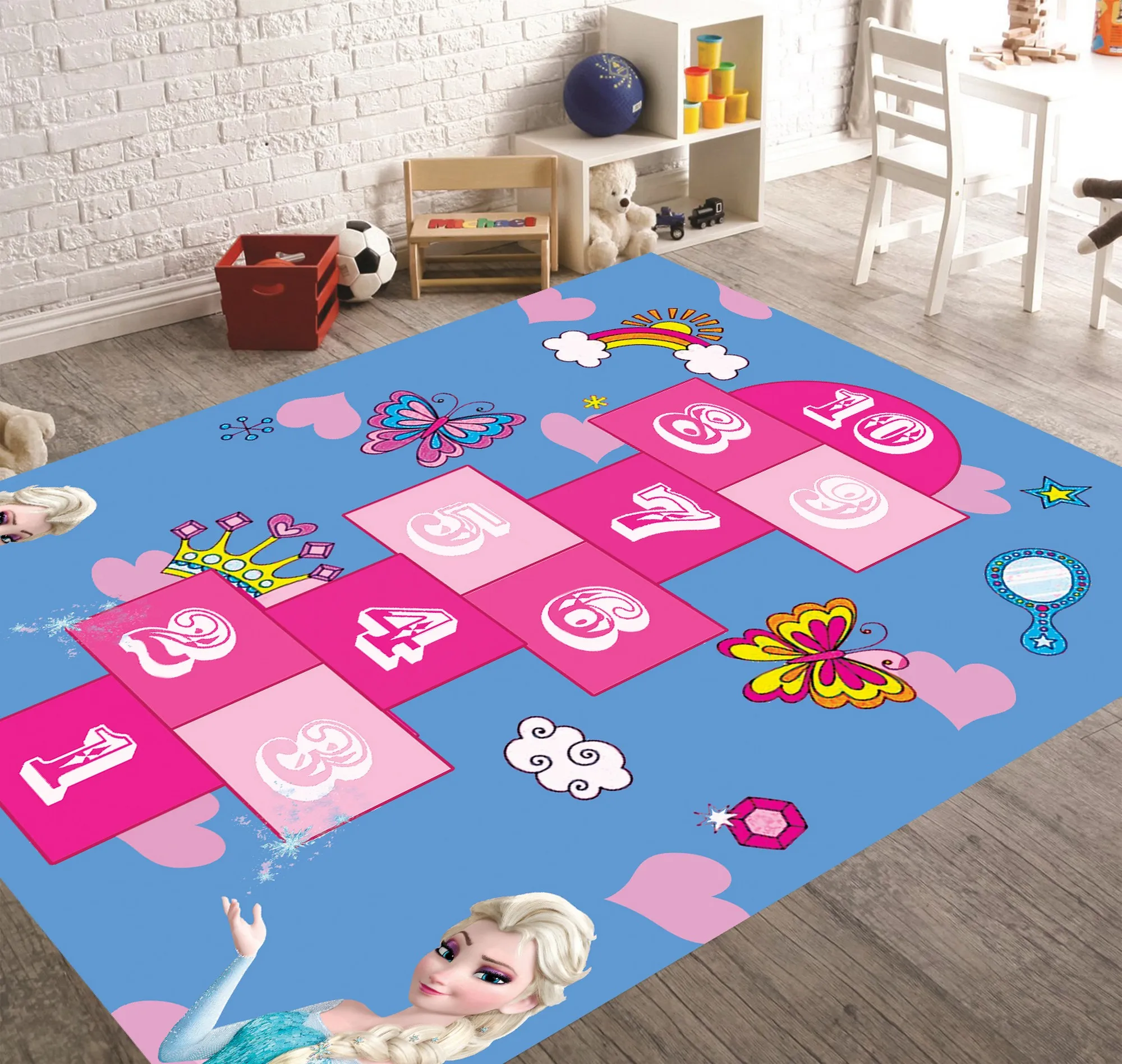 

Hopcotch Rugs Decor Babys Room Decor Elsa Rug Elsa And Anna Birthday Decoration Elsa And Anna Birthday Girls Room Rug Classroom