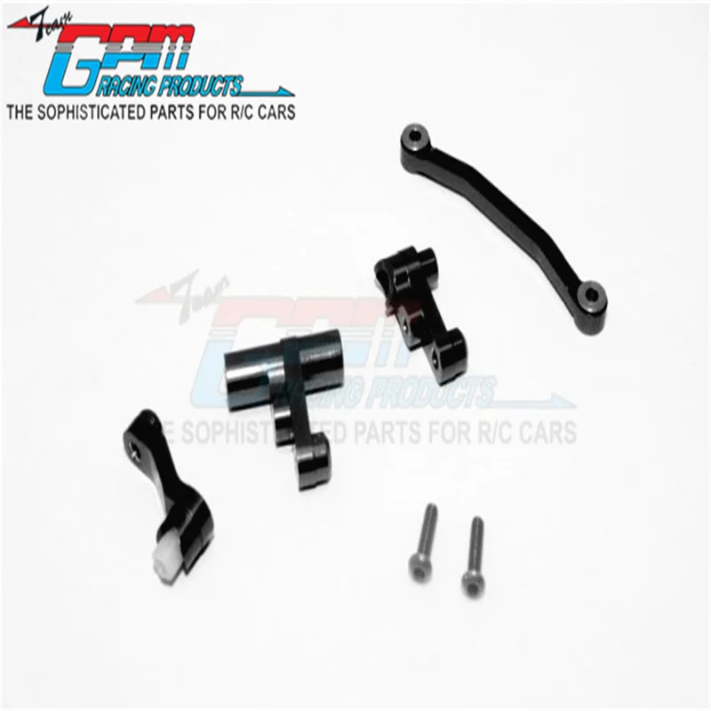 GPM ALUMINIUM STEERING ASSEMBLY - 1SET FOR TRAXXAS 1/18 LATRAX RALLY 4WD Upgrade