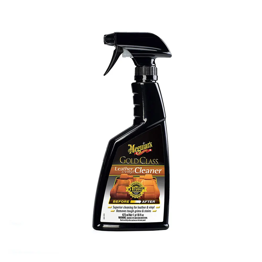 Meguiar's G18516EU Gold Class Leather & Vinyl Cleaner, Cleaner for Leather and Vinyl, 473 ml