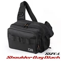 Shoulder bag-black-L