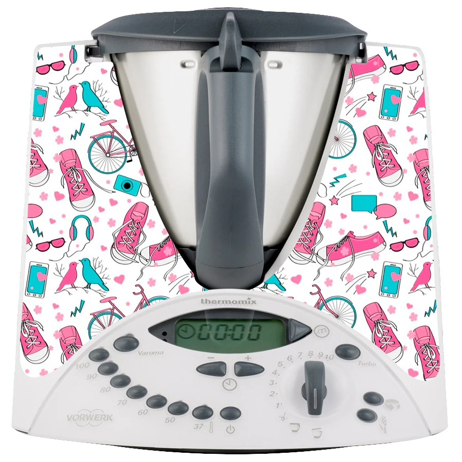 زخرفي مضاد للصدمات من الفينيل ، جانب ، THERMOMIX TM31 ، الأدوات 2 ، تزيين THERMOMIX الخاص بك