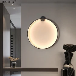 Nuove lampade da parete a LED minimaliste per camera da letto comodino divano luce di fondo tromba delle scale corridoio corridoio loft illuminazione per interni decorazione