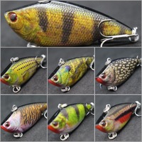 wLure Lipless Life Like Pattern Fishing Lure with Upgraded Treble Hooks and Stainless Split Rings Tight Action Twitch Lure HL540