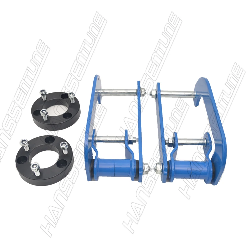 Car Chassis Accessories Extended 2 Inch Rear Kit Leaf G-Shackles And Lift 2.5 \
