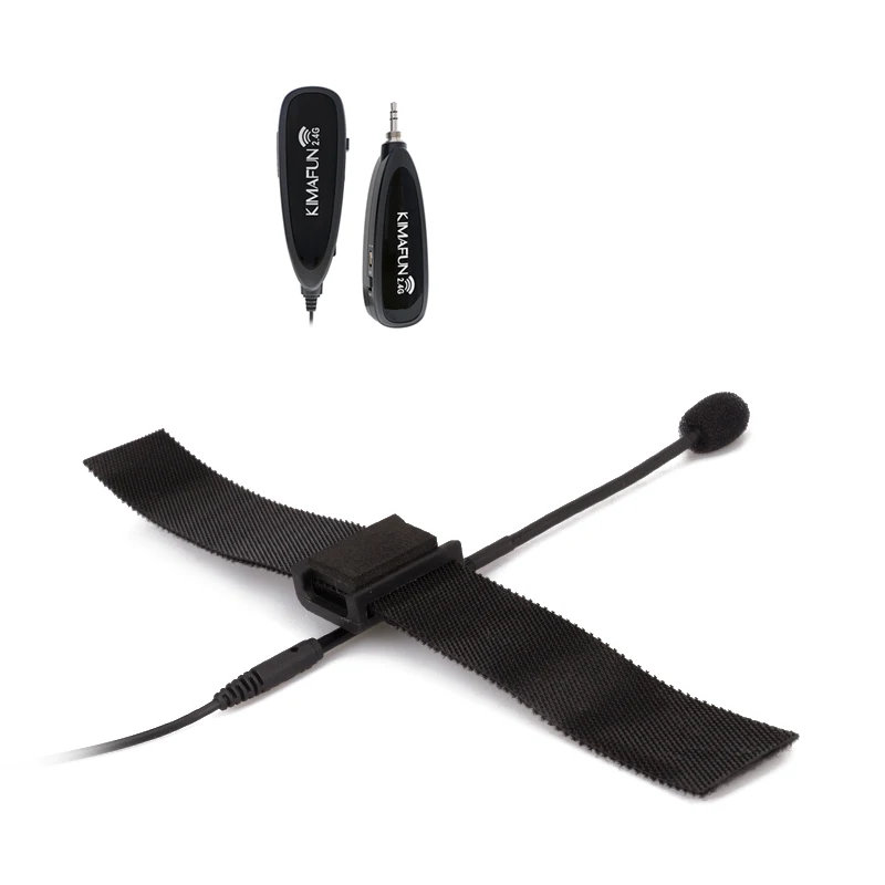 Cài Ve Áo KIMAFUN Mini Nhạc Cụ Sáo Micro Đa Hướng Ngưng Tụ Cổ Ngỗng Kẹp Cho Sân Khấu Biểu Diễn Có Cổ Bán Mic
