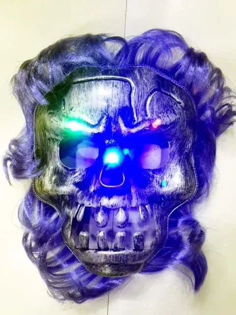 Halloween Luminous Skull Mask 431616507