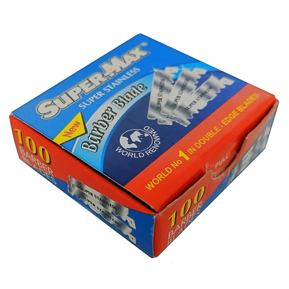 

1 упаковка/100 лезвий для бритвы Super Max