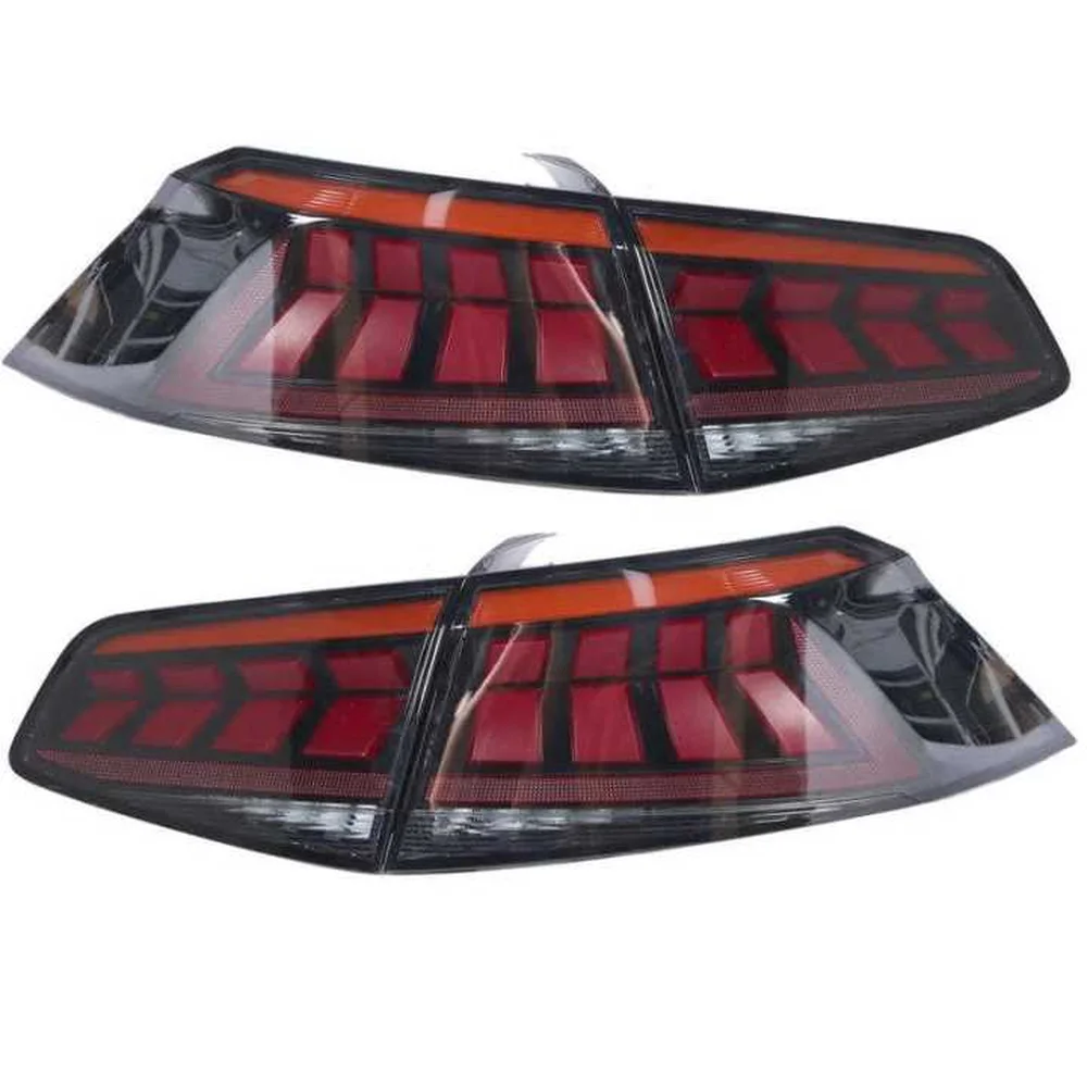 Taillight Assembly For Volkswagen Passat B8 Dark Smoke LED Running Light Turn Signal LED Taillight High Quality