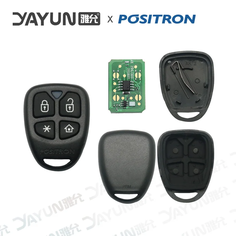 YAYUN Telecomando PX-46 Allarme PST 4 Pulsanti Nuova e Vecchia Linea 293 300 330 360 Per Il Brasile Positron Flex