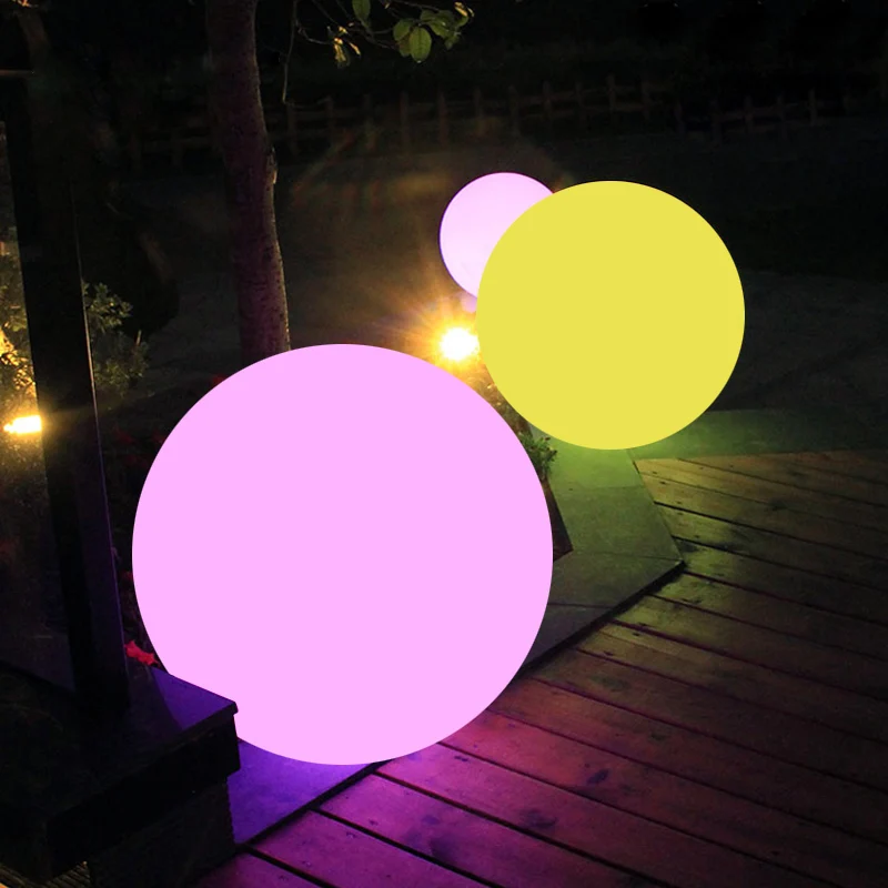 

LED Outdoor Garden Lawn Lamp Waterproof Swimming Pool Ball Lamp Floor Lamp Courtyard Lamp Festival Decorative Lighting