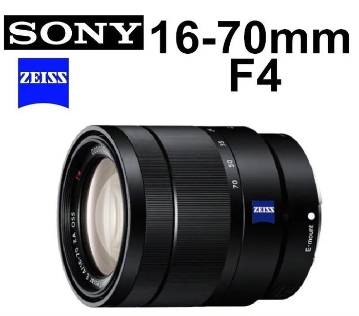 New Sony E 16-70 mm F4 ZA OSS Vario-Tessar T* Lens 16-70 f/4 SEL1670Z