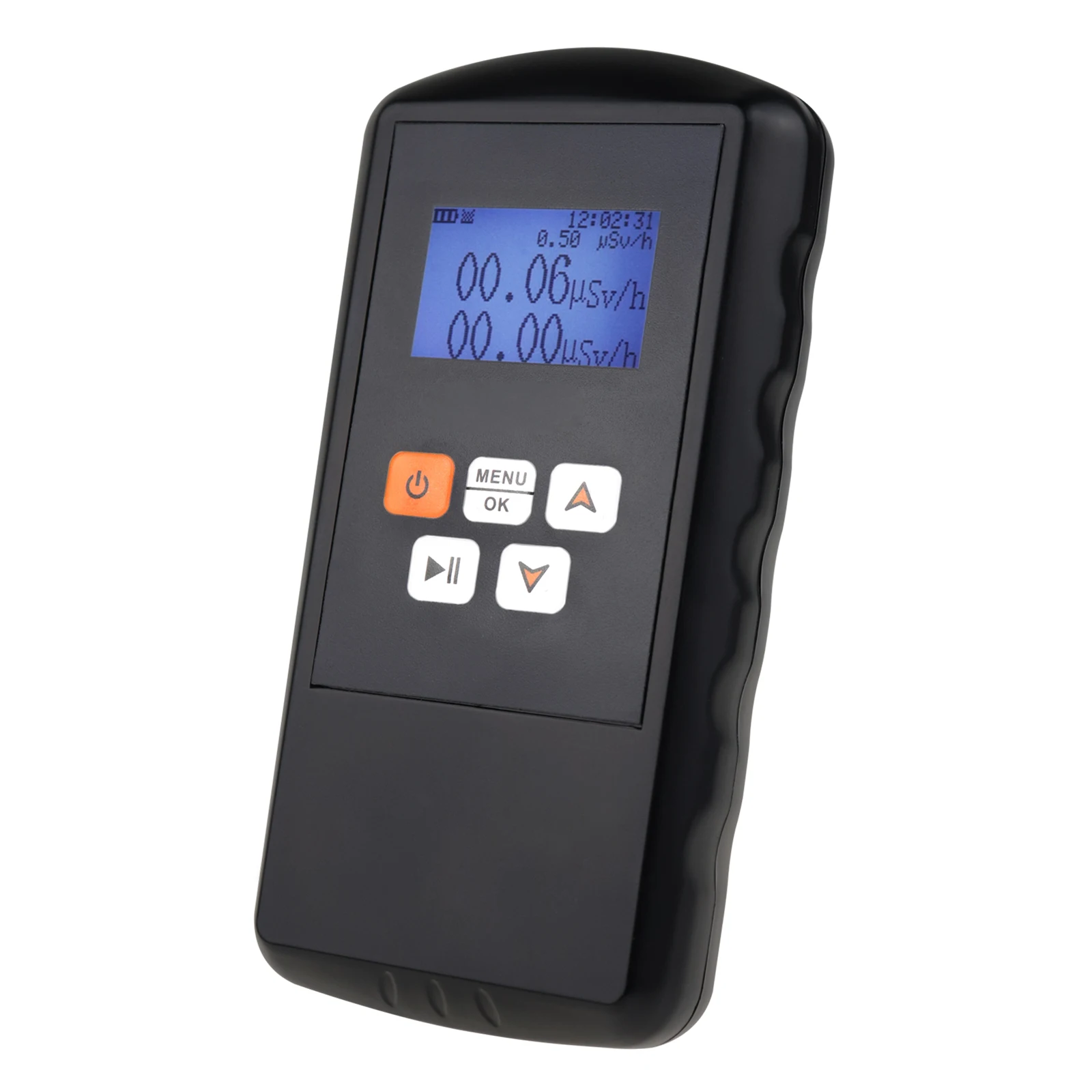 Digital Nuclear Radiation Detector Dosimeter Geiger Counter Dose Device Monitor Portable with Dosage Rate Alarm