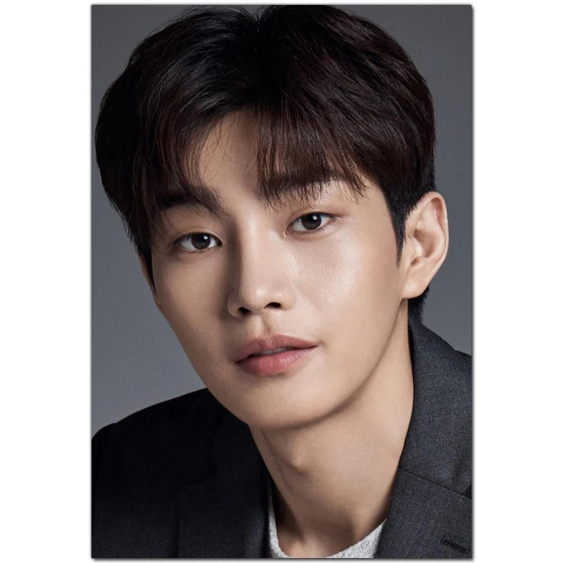 Kim Min Jae Poster Canvas Poster 30X45cm,40X60cm Art Home Decoration Cloth Fabric Wall Poster Print Silk Fabric