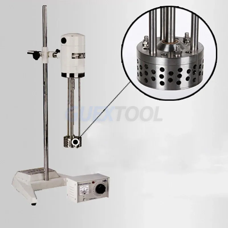 Digital Shearing Emulsão Mixer, Cosmetic Shearing Emulsão Mixer, sólido líquido e pó Homogeneizador, JRJ300-1