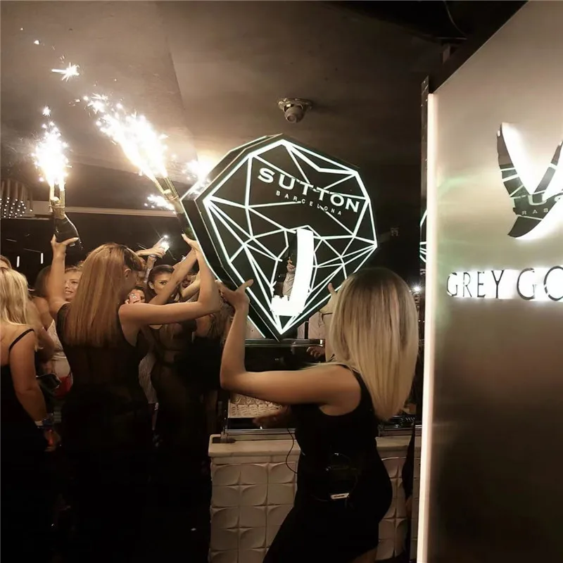 ANGEPASST LOGO LED FLASCHE PRESENTER FÜR NACHTCLUB