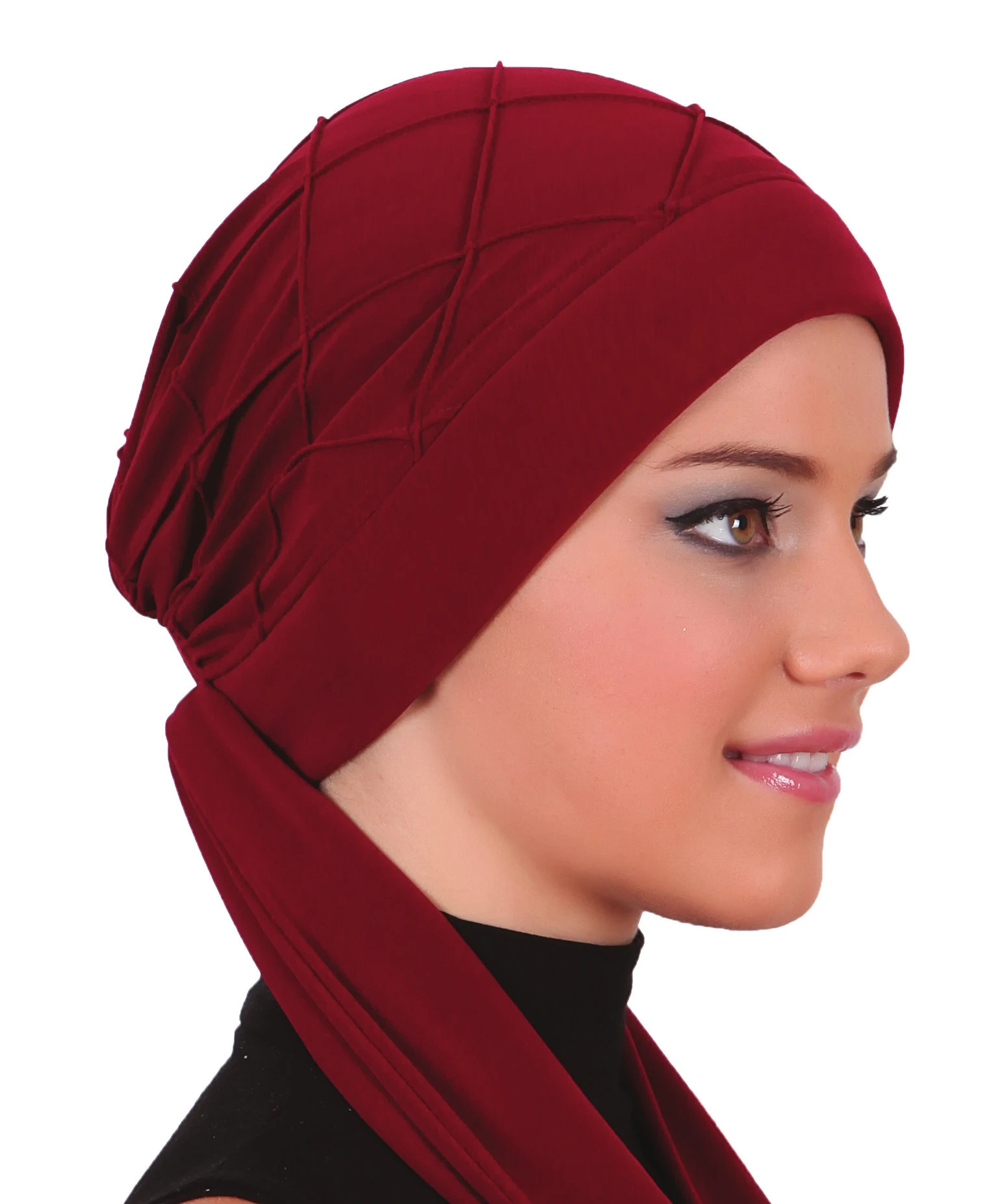 2024 New Fashion Ribbed Scarf Ready Turban Hijab Bonnet Cancer Cap Special Women Product Beret Bandana Shawl Muslim