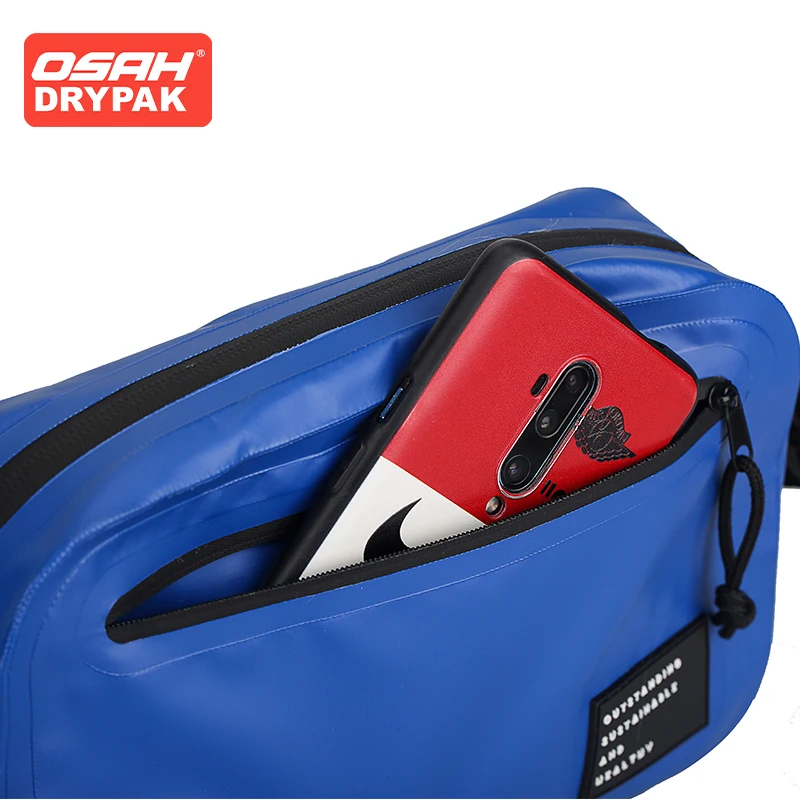 OSAH 2L Cosmetic Bag Workout Pack Toiletry Kit Anti-Dirt PVC Waterproof Beach Swimming Minimalism Bag Camping Travel Sport Women