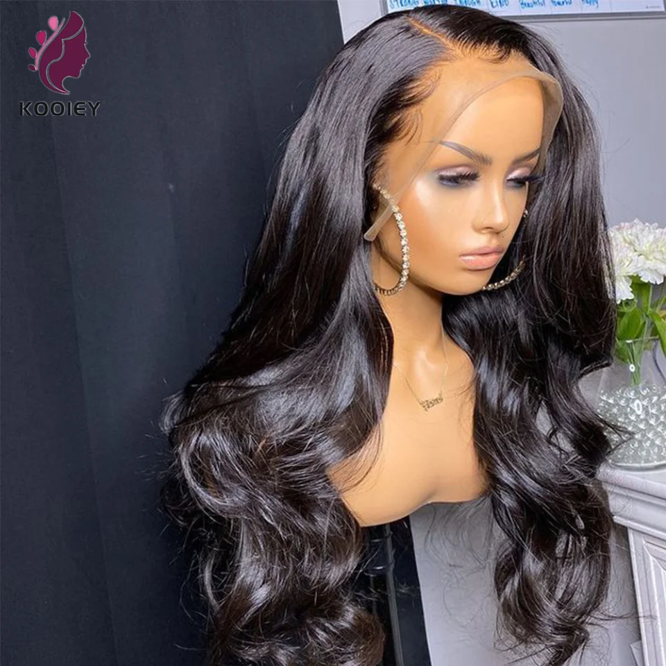 

Body Wave Frontal Wig Pre Plucked 4x4 Closure Wig Body Wave 13x4 Lace Front Wig Human Hair Peruvian Body Wave Remy HD Lace Wig