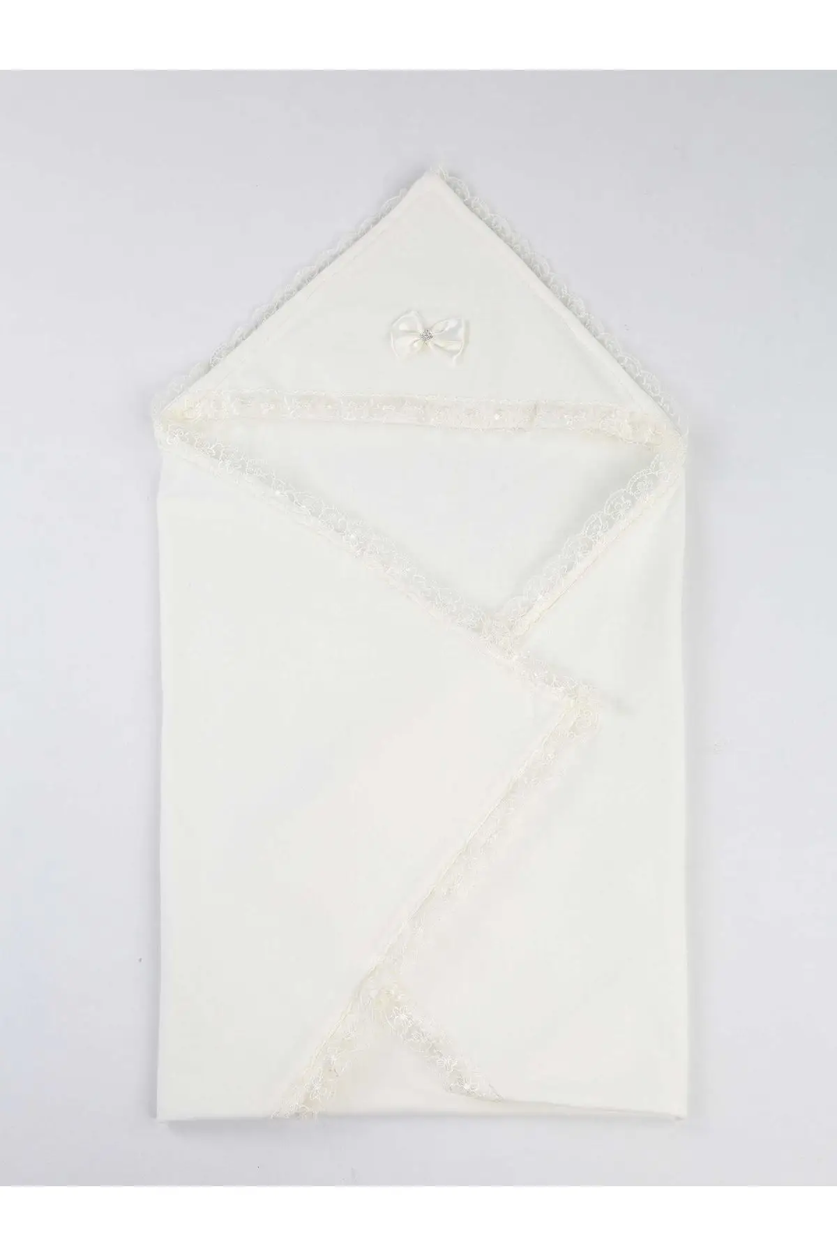 White 85 X85 cm Baby Swaddle Blanket